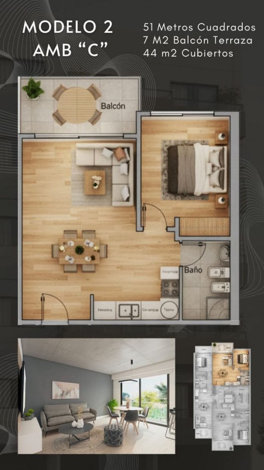 DEPARTAMENTOS EN POZO EN MUÑIZ